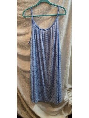 Light Blue Summer Sleeveless Night Dress Size 30/32 by avenue BODY